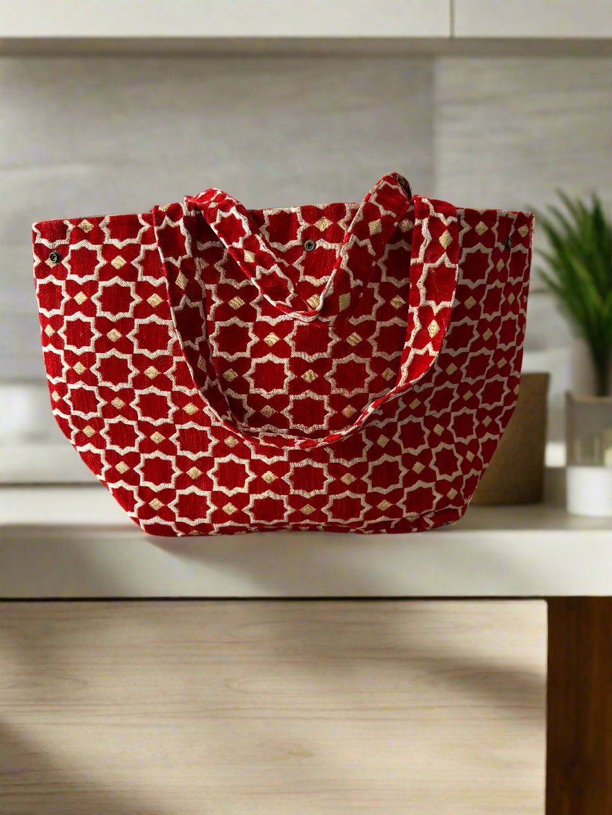 A Classy Velvet Tote